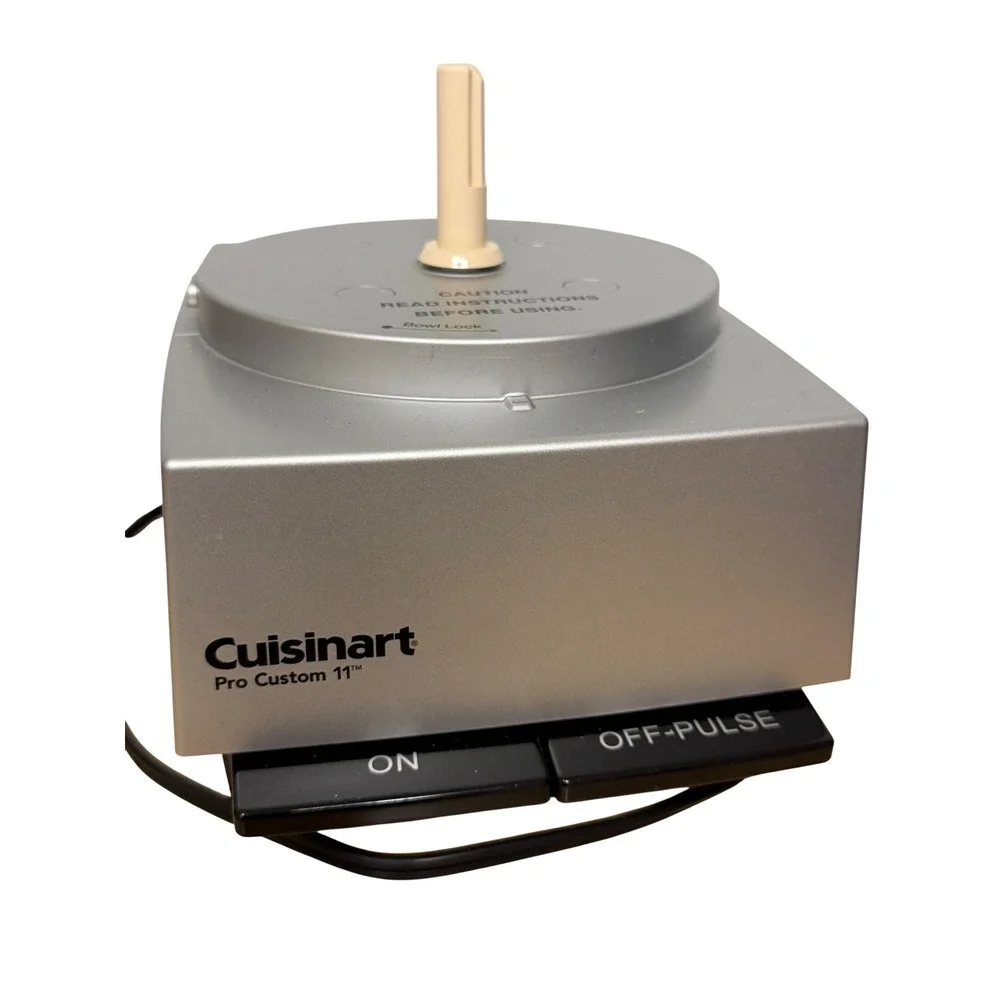 Cuisinart Pro Custom 11 Food Processor Motor‎ Base Brushed Chrome DLC-8S V10298